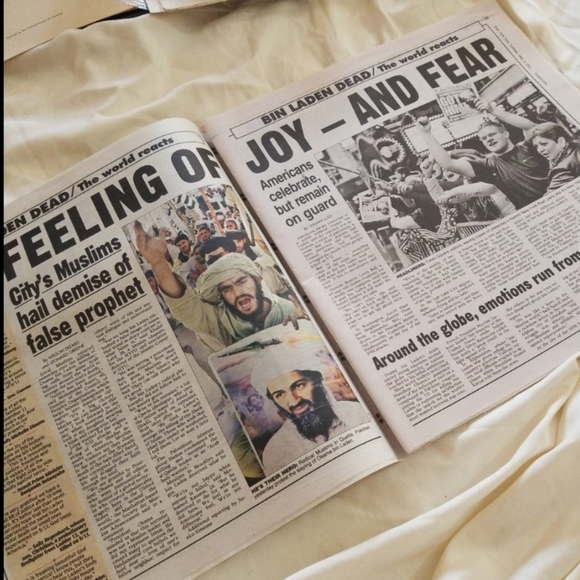 May3,2011 Bin Laden killed NEW YORK POST Mint - Picture 4 of 7